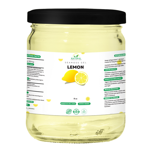 Lemon Sea Moss gel 8oz