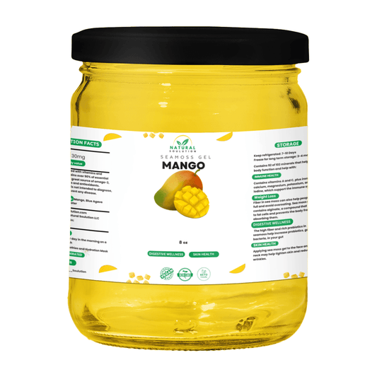Mango Sea Moss Gel 8 oz - NaturalSoulution
